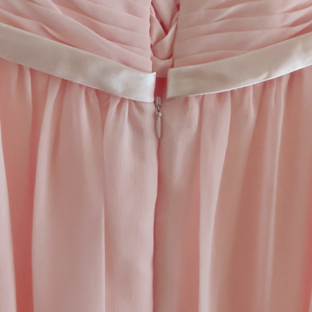 Chica's Chiffon Strapless Full Length Dress. Size S - Picture 11 of 13